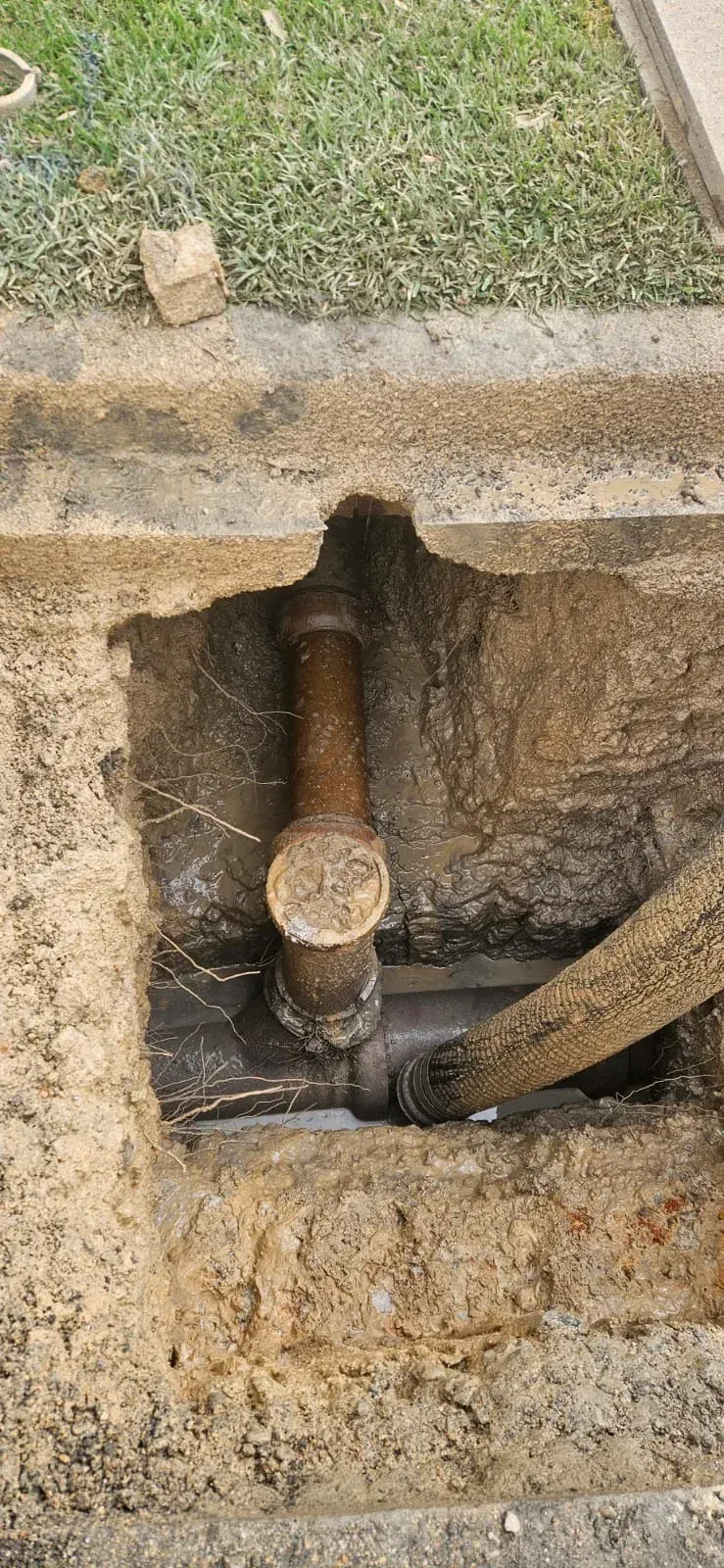 ASB Vac Services potholing on a Sydney construction site