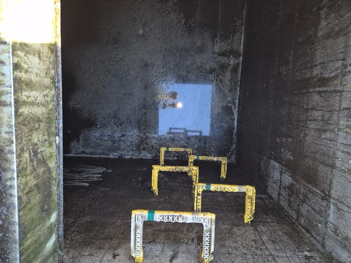 Cleaned stormwater chamber after ASB Vac Services sludge removal